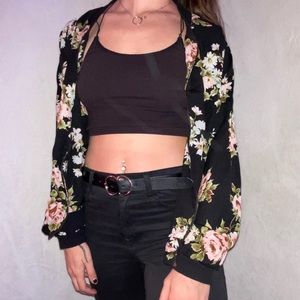 Floral cover up